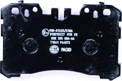 HELLA PAGID 8DB 355 006-661 - Set placute frana,frana disc parts5.com