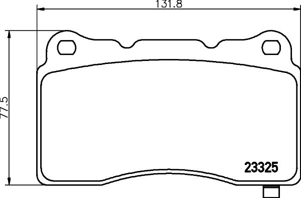 HELLA PAGID 8DB 355 015-481 - Set placute frana,frana disc parts5.com