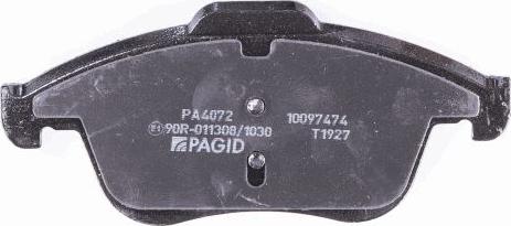 HELLA PAGID 8DB 355 015-041 - Komplet pločica, disk-kočnica parts5.com