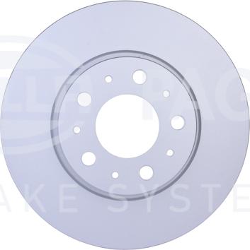 HELLA PAGID 8DD 355 103-681 - Féktárcsa parts5.com