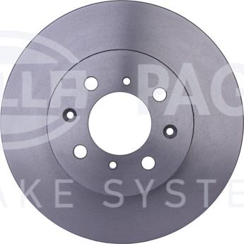 HELLA PAGID 8DD 355 103-121 - Спирачен диск parts5.com