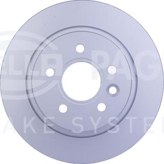 HELLA PAGID 8DD 355 119-501 - Brzdový kotúč parts5.com