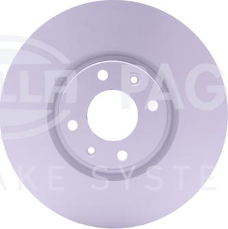 HELLA PAGID 8DD 355 119-161 - Brake Disc parts5.com