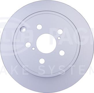 HELLA PAGID 8DD 355 111-671 - Kočioni disk parts5.com