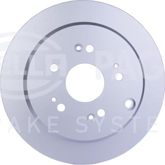 HELLA PAGID 8DD 355 118-901 - Δισκόπλακα parts5.com