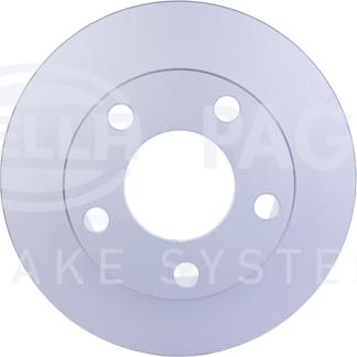 HELLA PAGID 8DD 355 118-581 - Kočioni disk parts5.com