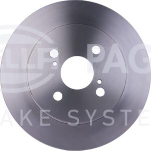 HELLA PAGID 8DD 355 113-601 - Спирачен диск parts5.com