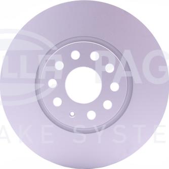 HELLA PAGID 8DD 355 117-791 - Brake Disc parts5.com