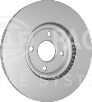 HELLA PAGID 8DD 355 132-721 - Brake Disc parts5.com