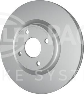 HELLA PAGID 8DD 355 132-721 - Brake Disc parts5.com