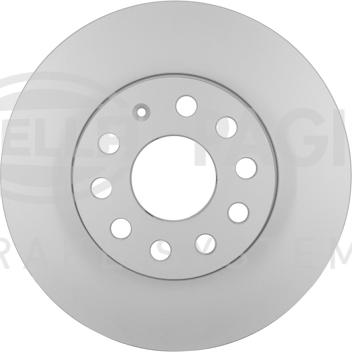 HELLA PAGID 8DD 355 122-721 - Zavorni kolut parts5.com