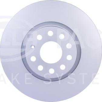 HELLA PAGID 8DD 355 127-971 - Kočioni disk parts5.com