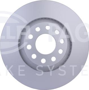 HELLA PAGID 8DD 355 127-421 - Disco de freno parts5.com