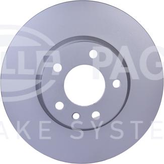 HELLA PAGID 8DD 355 127-091 - Disque de frein parts5.com