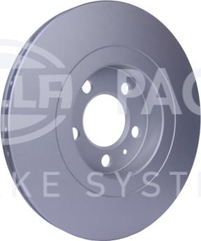 HELLA PAGID 8DD 355 127-301 - Disc frana parts5.com