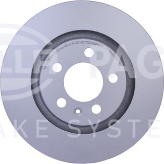 HELLA PAGID 8DD 355 127-301 - Disc frana parts5.com