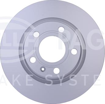 HELLA PAGID 8DD 355 127-311 - Disco de freno parts5.com