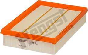 Hengst Filter E493L - Air Filter parts5.com