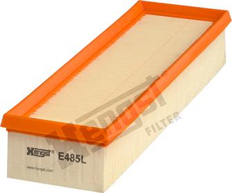 Hengst Filter E485L - Filtru aer parts5.com