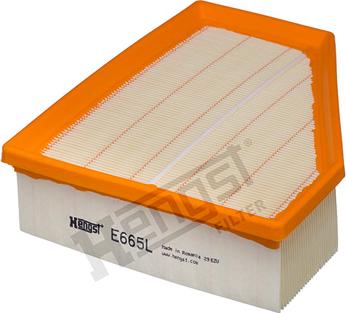 Hengst Filter E665L - Filtru aer parts5.com