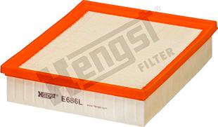 Hengst Filter E686L - - - parts5.com