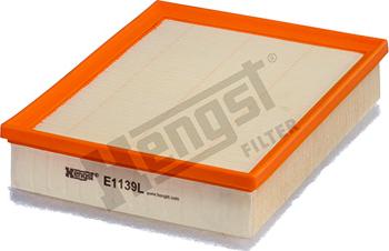 Hengst Filter E1139L - Воздушный фильтр parts5.com