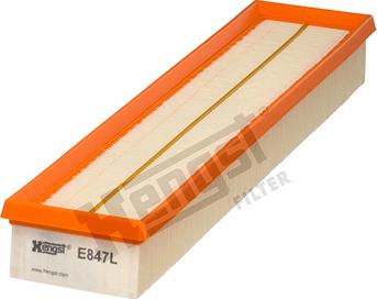 Hengst Filter E847L - Zracni filter parts5.com