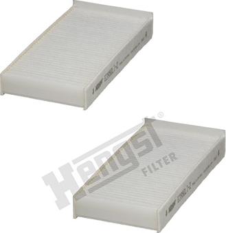 Hengst Filter E3950LI-2 - Filter, interior air parts5.com