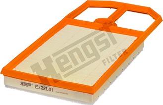 Hengst Filter E322L01 - Filtru aer parts5.com