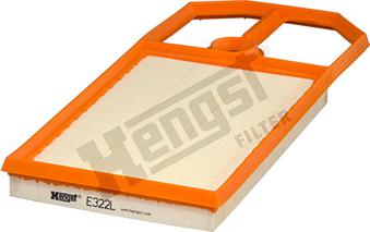 Hengst Filter E322L - Filtru aer parts5.com