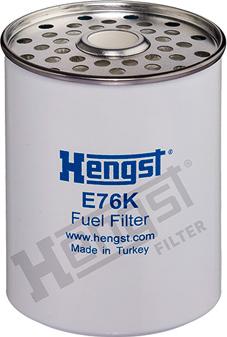 Hengst Filter E76K D42 - Fuel filter parts5.com