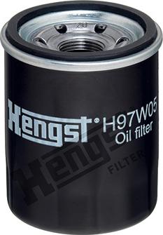 Hengst Filter H97W05 - Filtr oleju parts5.com