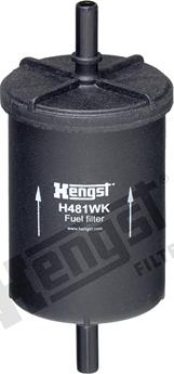 Hengst Filter H481WK - Fuel filter parts5.com