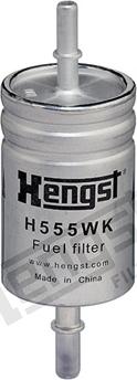 Hengst Filter H555WK - Filtru combustibil parts5.com