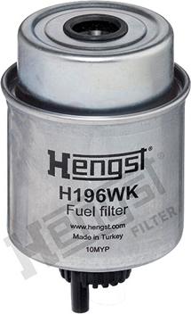 Hengst Filter H196WK - Filtar za gorivo parts5.com