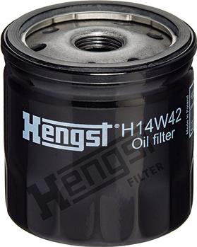 Hengst Filter H14W42 - Filtr oleju parts5.com