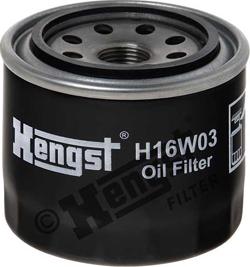 Hengst Filter H16W03 - Öljynsuodatin parts5.com