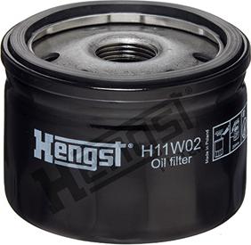 Hengst Filter H11W02 - Oil Filter parts5.com