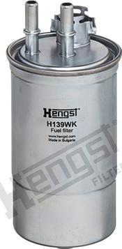 Hengst Filter H139WK - Fuel filter parts5.com