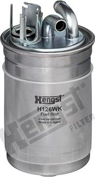 Hengst Filter H126WK - Üzemanyagszűrő parts5.com