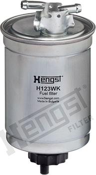 Hengst Filter H123WK - Filtru combustibil parts5.com