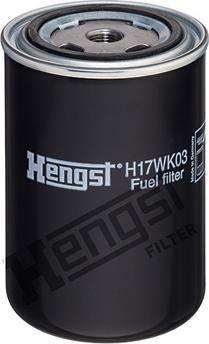 Hengst Filter H17WK03 - Filtru combustibil parts5.com