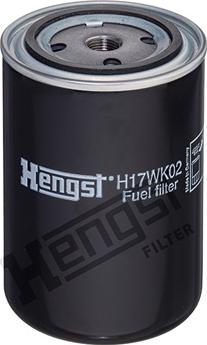 Hengst Filter H17WK02 - Palivový filter parts5.com