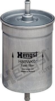 Hengst Filter H80WK01 - Yakıt filtresi parts5.com