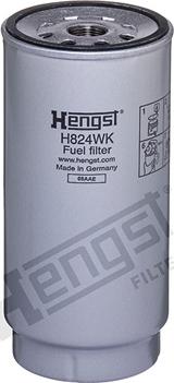 Hengst Filter H824WK D718 - Filter goriva parts5.com