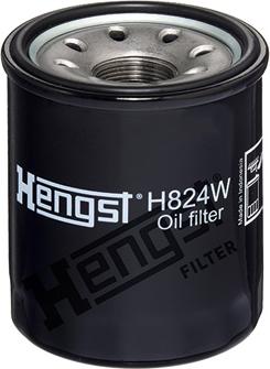 Hengst Filter H824W - Filtru ulei parts5.com