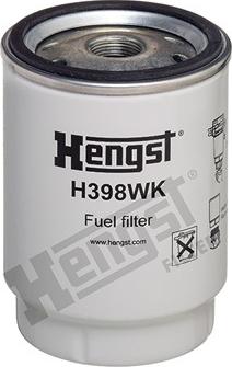 Hengst Filter H398WK - Fuel filter parts5.com