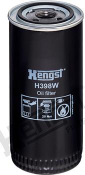 Hengst Filter H398W - Φίλτρο λαδιού parts5.com