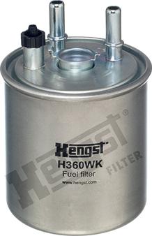 Hengst Filter H360WK - Filtar za gorivo parts5.com