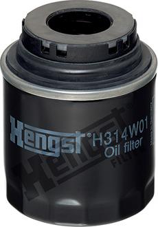 Hengst Filter H314W01 - Φίλτρο λαδιού parts5.com